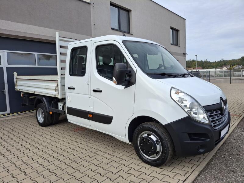 Renault Master 2.3 DCI Sklápěč, 6míst, ZÁRUKA